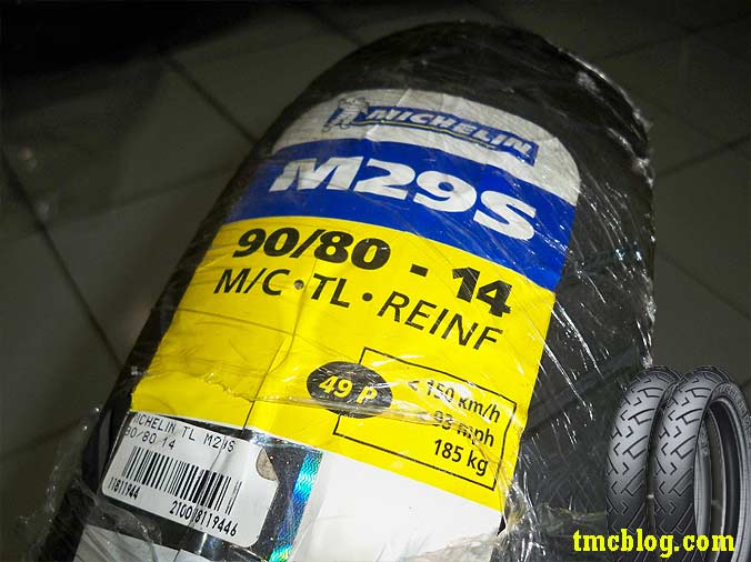 tmcblog.com tubeless Skutik ring 14 inchi Ring  Michelin Untuk Boyong Ban ban » 14