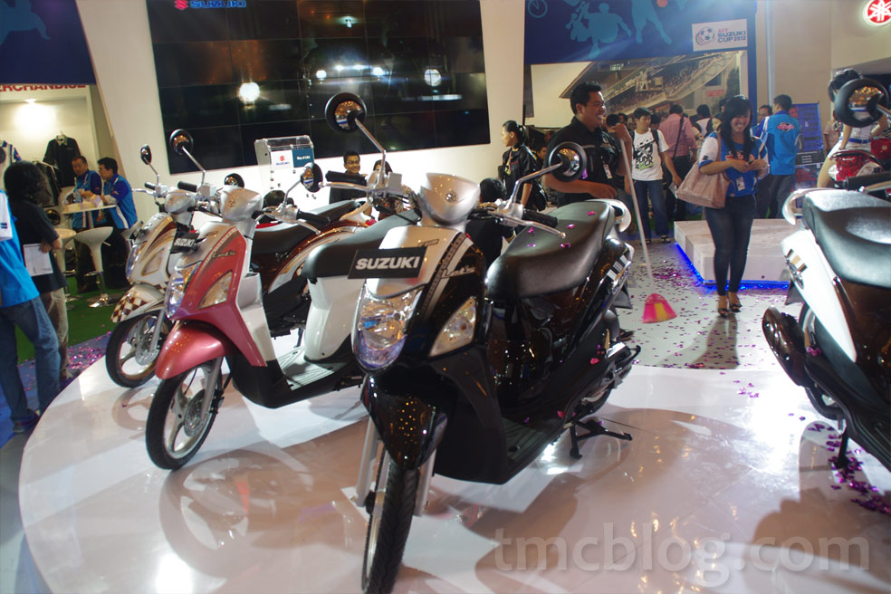 Booth Suzuki Jakarta MotorCycle Show 2012  TMC-MotoNews